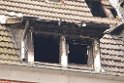 Feuer 3 Dachstuhlbrand Koeln Muelheim Gluecksburgstr P268